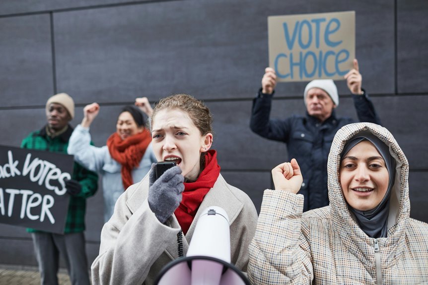 political strike for protest