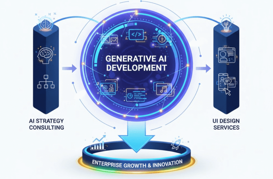 The Convergence of Intelligence and Intuition: Scaling with Generative AI Development Services