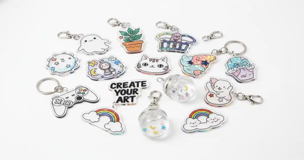 A Detailed Review of Vograce Clear Acrylic Keychains Collection