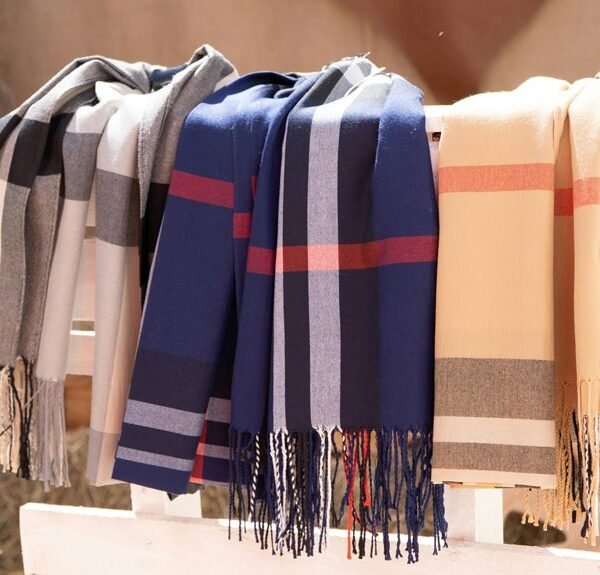 winter scarves and accessories